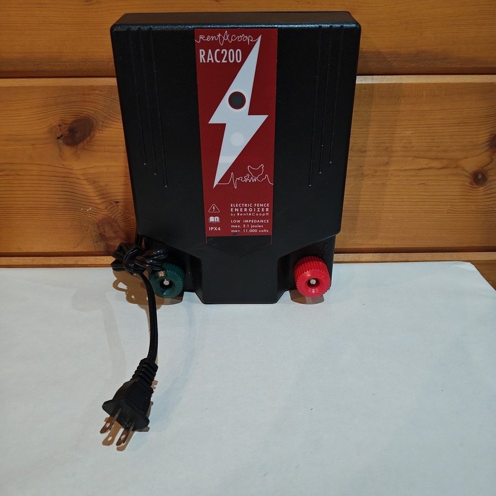 Electric Fence Energizer RAC200-2.0 Joules Plug-In Energizer for Electric Fence